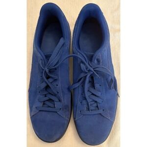 Puma‎ Suede Shoes Size 12 Navy (Slight scuff on heels)